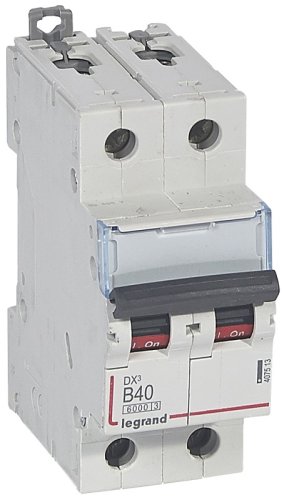 Выключатель автоматический Legrand DX3-E 6000 2п 40А B 10кА картинка